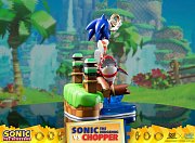 Sonic Generations Diorama Sonic vs Chopper 28 cm