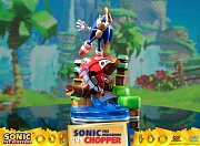 Sonic Generations Diorama Sonic vs Chopper 28 cm