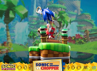 Sonic Generations Diorama Sonic vs Chopper 28 cm
