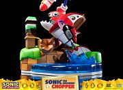Sonic Generations Diorama Sonic vs Chopper 28 cm