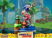 Sonic Generations Diorama Sonic vs Chopper 28 cm