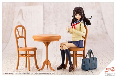 Sousai Shojo Teien Model Kit Accesoory Set 1/10 After School Cafe Table 8 cm