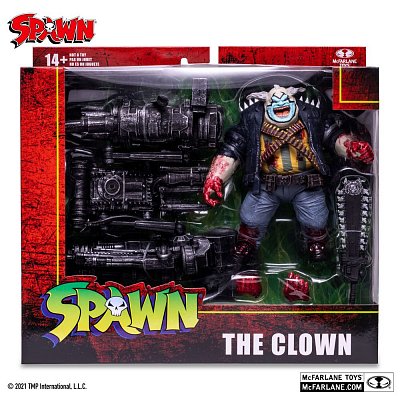 Spawn Action Figure The Clown (Bloody) Deluxe Set 18 cm