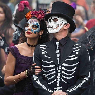 Spectre Prop Replica 1/1 Day Of The Dead Mask Limited Edition 29 cm --- DAMAGED PACKAGING