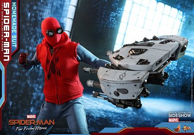 Spider-Man: Far From Home Movie Masterpiece Action Figure 1/6 Spider-Man (Homemade Suit) 29 cm