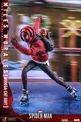 Spider-Man: Miles Morales Videogame Masterpiece Action Figure 1/6 Miles Morales Bodega Cat Suit 29cm