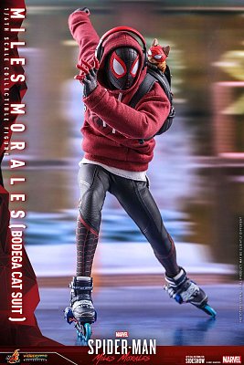 Spider-Man: Miles Morales Videogame Masterpiece Action Figure 1/6 Miles Morales Bodega Cat Suit 29cm