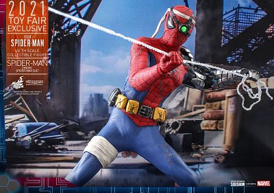 Spider-Man Videogame Masterpiece Action Figure 1/6 Cyborg Spider-Man Suit 2021 Toy Fair Exclusive