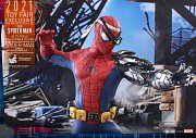 Spider-Man Videogame Masterpiece Action Figure 1/6 Cyborg Spider-Man Suit 2021 Toy Fair Exclusive