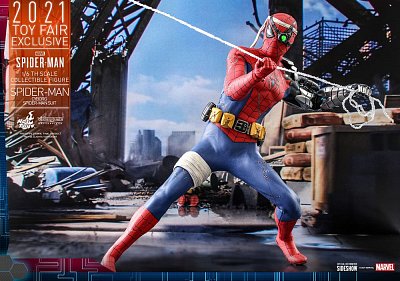 Spider-Man Videogame Masterpiece Action Figure 1/6 Cyborg Spider-Man Suit 2021 Toy Fair Exclusive