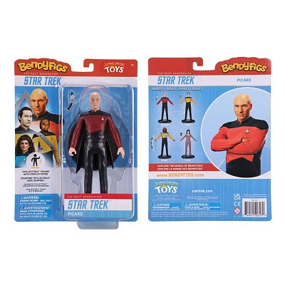 Star Trek: The Next Generation Bendyfigs Bendable Figure Capt. Picard 19 cm