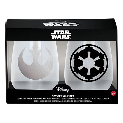 Star Wars Crystal Glasses 2-Packs Case (6)