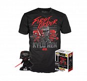 Star Wars Episode IX POP! & Tee Box Kylo Ren (Supreme Leader) heo Exclusive