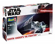 Star Wars Model Kit 1/57 Darth Vader\'s TIE Fighter 17 cm