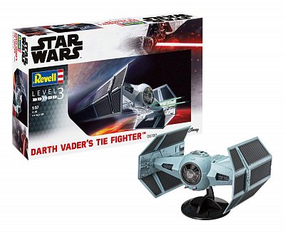 Star Wars Model Kit 1/57 Darth Vader\'s TIE Fighter 17 cm