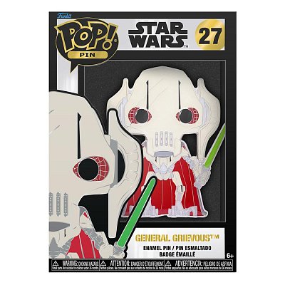 Star Wars POP! Enamel Pin General Grievous 10 cm