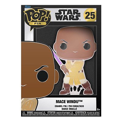 Star Wars POP! Enamel Pin Mace Windu 10 cm