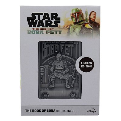 Star Wars The Book of Boba Fett Iconic Scene Collection Limited Edition Ingot