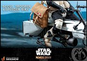 Star Wars The Mandalorian Action Figure 1/6 Scout Trooper & Speeder Bike 30 cm - Damaged packaging