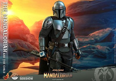 Star Wars The Mandalorian Action Figure 2-Pack 1/4 The Mandalorian & The Child 46 cm