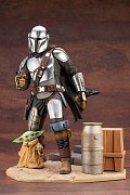 Star Wars The Mandalorian ARTFX Statue 1/7 Mandalorian & The Child 26 cm