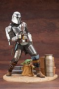 Star Wars The Mandalorian ARTFX Statue 1/7 Mandalorian & The Child 26 cm