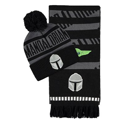 Star Wars: The Mandalorian Beanie & Scarf Set Din Djarin and Grogu