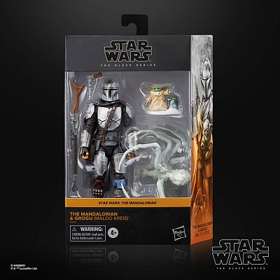 Star Wars The Mandalorian Black Series Action Figures 2021 Mandalorian & Grogu (Maldo Kreis) 15 cm