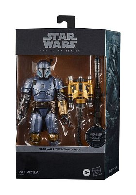 Star Wars The Mandalorian Black Series Carbonized Action Figure 2021 Paz Vizsla 15 cm