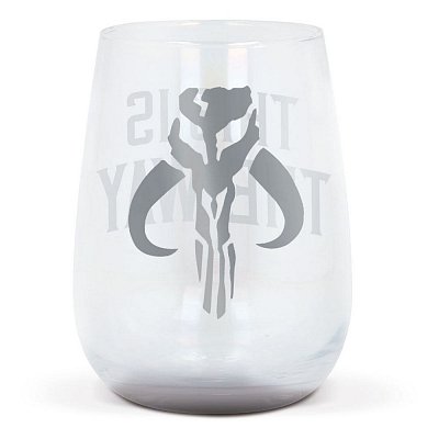 Star  Wars The Mandalorian Crystal Glasses 2-Packs Case (6)