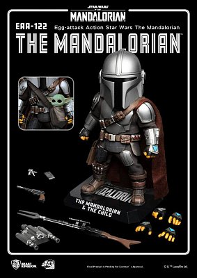 Star Wars The Mandalorian Egg Attack Action Action Figure The Mandalorian 17 cm