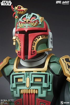 Star Wars Urban Aztec Vinyl Bust Boba Fett by Jesse Hernandez 20 cm