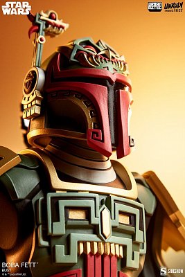 Star Wars Urban Aztec Vinyl Bust Boba Fett by Jesse Hernandez 20 cm