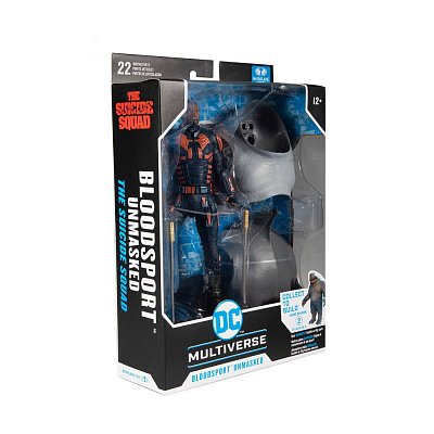 Suicide Squad Build A Action Figure Bloodsport (Unmasked) 18 cm