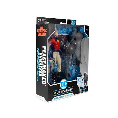 Suicide Squad Build A Action Figure Peace Maker (Unmasked) 18 cm - Damaged packaging