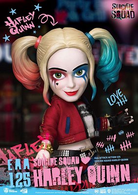 Suicide Squad Egg Attack Action Action Figure Harley Quinn 17 cm