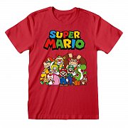 Super Mario T-Shirt Main Character Group