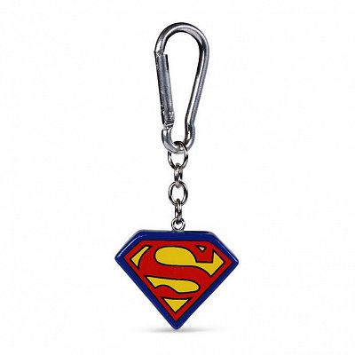 Superman 3D-Keychains Logo 4 cm Case (10)