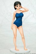 Sword Art Online PVC Statue 1/7 Suguha Kirigaya Leafa Navy Blue Swimsuit Ver. 23 cm