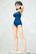 Sword Art Online PVC Statue 1/7 Suguha Kirigaya Leafa Navy Blue Swimsuit Ver. 23 cm