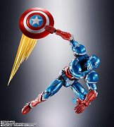 Tech-On Avengers S.H. Figuarts Action Figure Captain America 16 cm