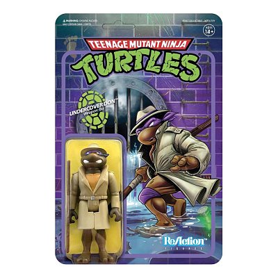 Teenage Mutant Ninja Turtles ReAction Action Figure Undercover Donatello 10 cm