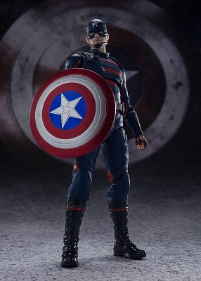 The Falcon and the Winter Soldier S.H. Figuarts Action Figure Captain America (John F. Walker) 15 cm