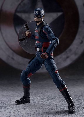 The Falcon and the Winter Soldier S.H. Figuarts Action Figure Captain America (John F. Walker) 15 cm