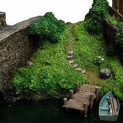 The Hobbit: An Unexpected Journey Hobbiton Mill & Bridge Environment 31 x 17 cm
