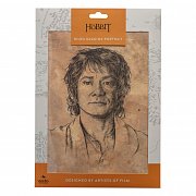 The Hobbit Art Print Portrait of Bilbo Baggins 21 x 28 cm