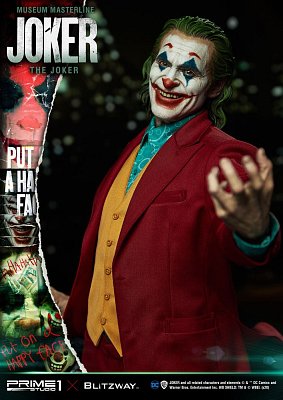 The Joker Museum Masterline Statue 1/3 Joker Bonus Version 70 cm