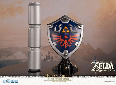 The Legend of Zelda Breath of the Wild PVC Statue Hylian Shield Collector\'s Edition 29 cm - Damaged packaging