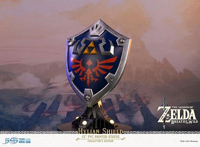 The Legend of Zelda Breath of the Wild PVC Statue Hylian Shield Collector\'s Edition 29 cm - Damaged packaging