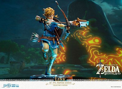 The Legend of Zelda Breath of the Wild PVC Statue Link Collector\'s Edition 25 cm